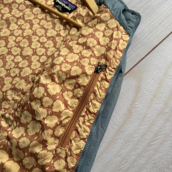 Patagonia Girls Nano Puff Primaloft Jacket Size L (12) Diamond Quilted #68006 - Picture 8 of 9